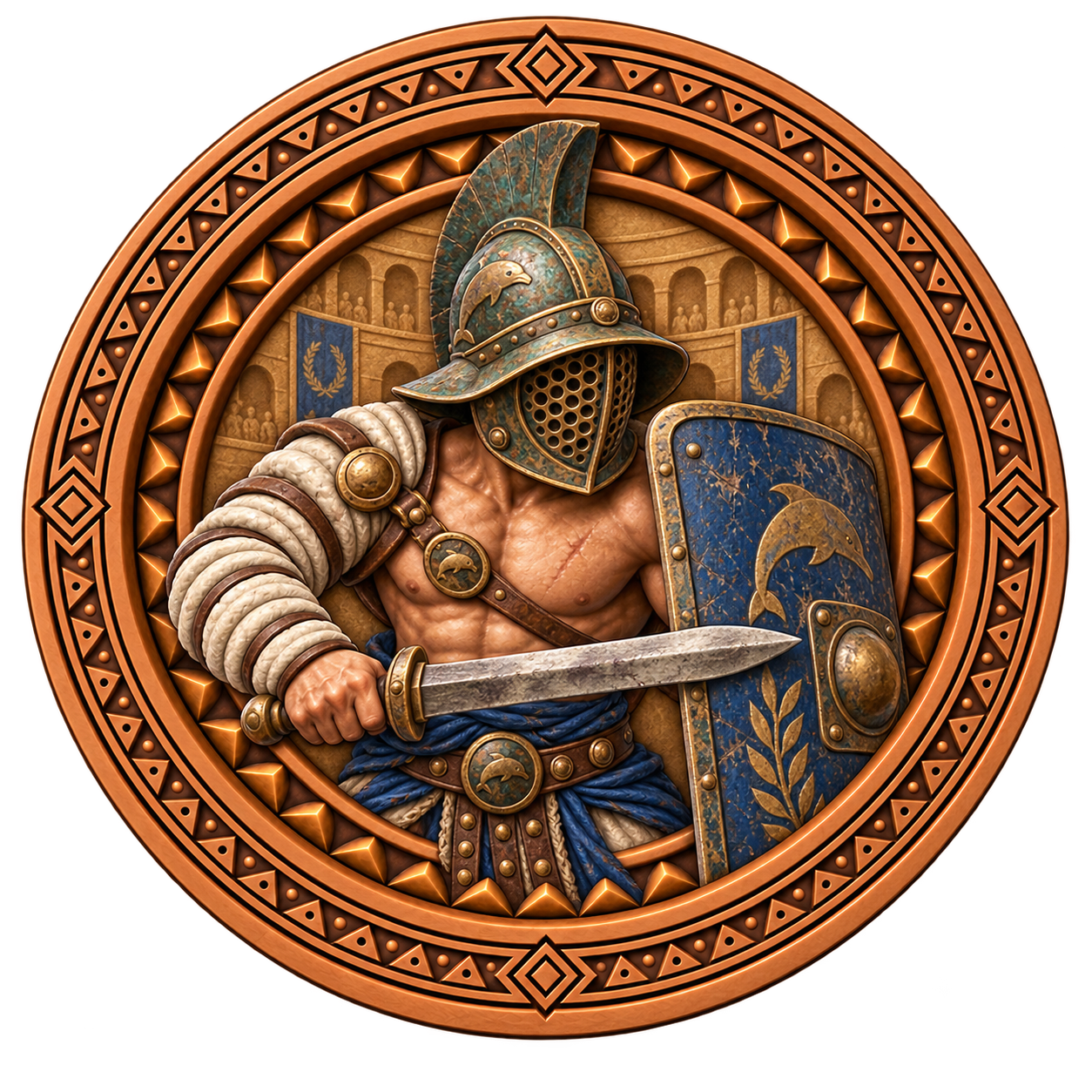 Priscus sculpted hero piece